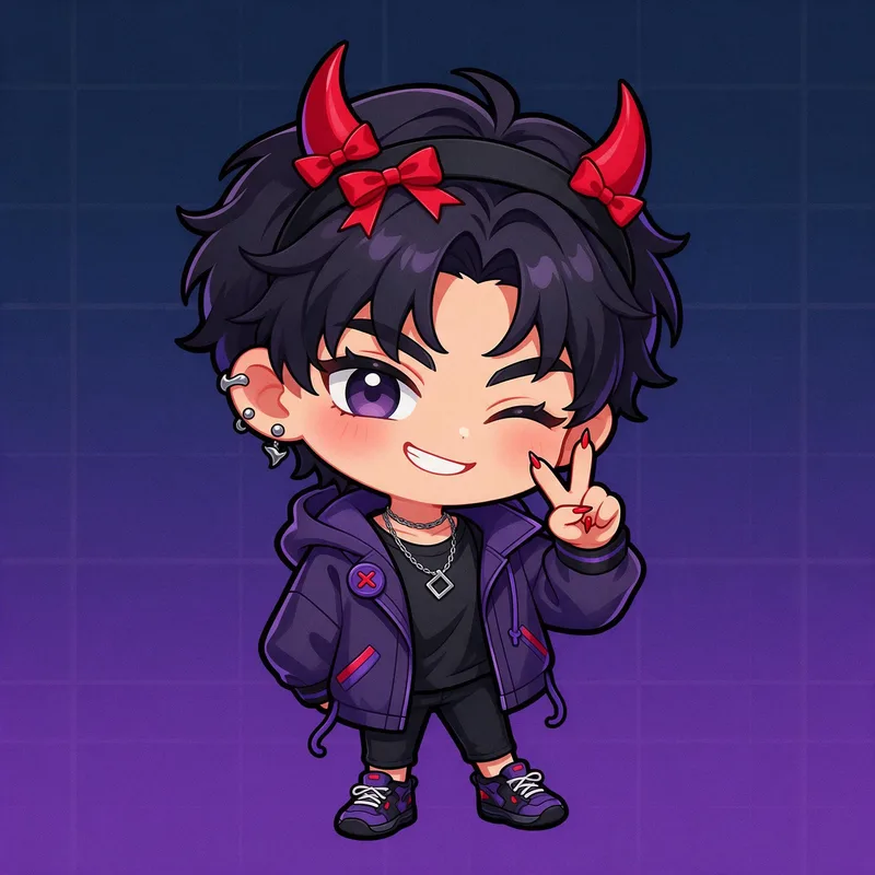 小悪魔ポメラニアン